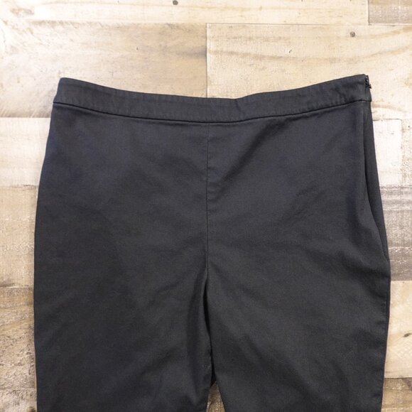 Lauren Ralph Lauren Tapered Ankle Pants Women’s 14 Black Label Classic Stretch - Picture 2 of 13